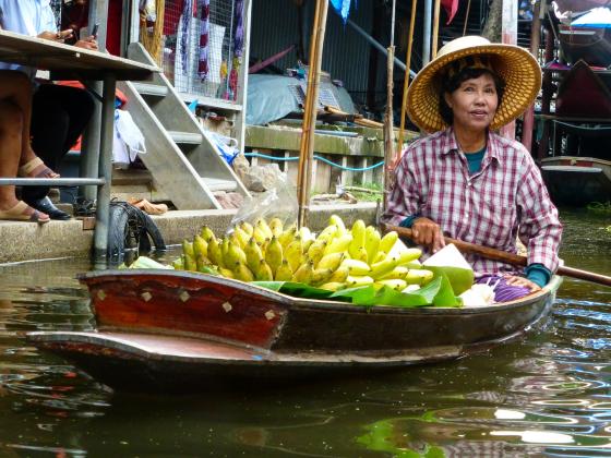 Talin Chan Floating Market Bangkok