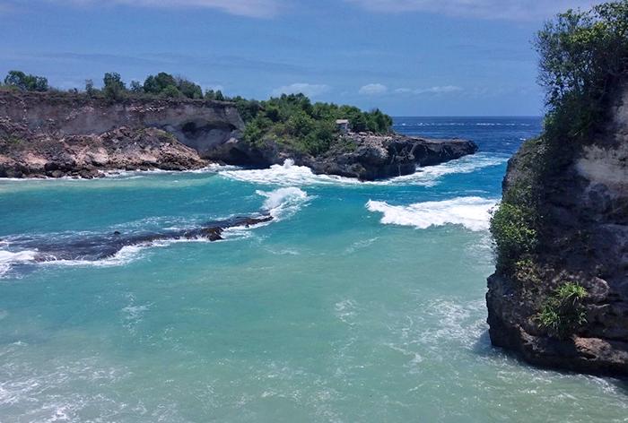 Rocky Cliffs Near Sea