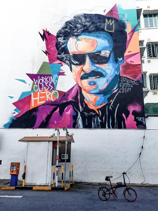 Little India Singapore Hindoo Road artwork