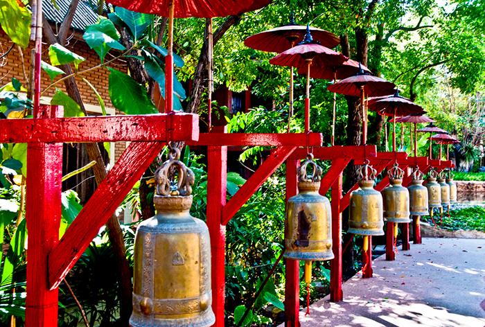 Bells Outside a Temple