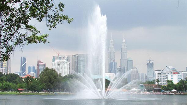 Water Fountain at Titiwangsa